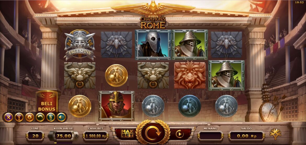 Panduan Lengkap Cara Bermain “Champions of Rome” dari Yggdrasil Gaming