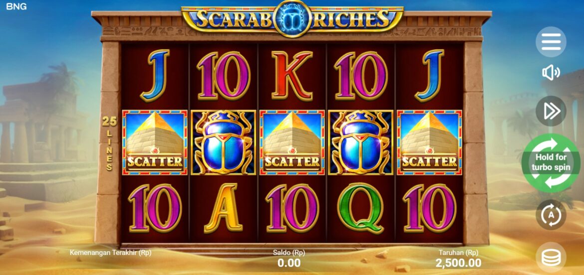 Menemukan Kekayaan dengan Scarab Riches – Panduan Lengkap Bermain Slot BNG yang Penuh Misteri